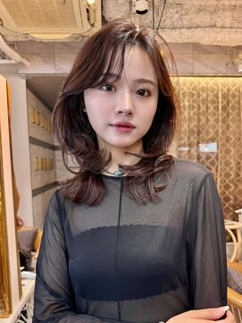 ロンドアベニール 北千住(Lond avenir) くびれヘア/顔周り/韓国/レイヤーカット/黒髪/ロング/前髪北千住