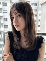 スミス 秋葉原(Smith)&nbsp;レイヤーカットハッシュカット顔まわりミディアムロング