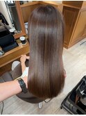 高槻　髪質改善ストレート　他店ハイライト履歴