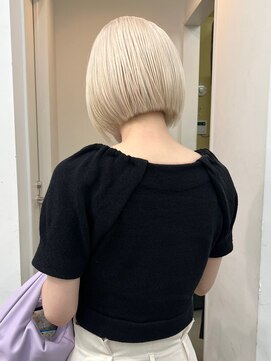 ネンドヘアー(nendo_hair) white beige