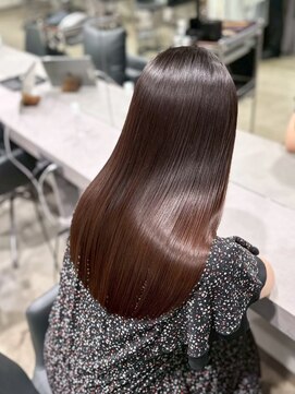 髪質改善/髪質改善カラー[#渋谷駅#縮毛矯正#ストレートパーマ]