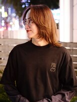 ビュートリアム 福岡(BEAUTRIUM)&nbsp;乾かすだけで決まる顔まわりにレイヤーを入れた大人ロブヘアー