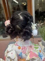 エニィ 清澄白河(enny)&nbsp;ツインお団子/ハーフツイン/七五三ヘアセット