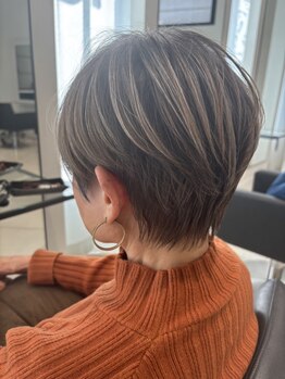 インセンス(insence yamashita)の写真/天然由来成分配合のオーガニックカラーと高濃度のアミノ酸で頭皮ケア+白髪カバー◎〈髪質改善〉