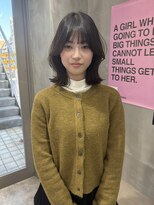 ウム(umu.)&nbsp;layer ／ medium layer ／ 韓国 style ／ 巻仕上げ