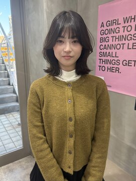 ウム(umu.) layer / medium layer / 韓国 style / 巻仕上げ