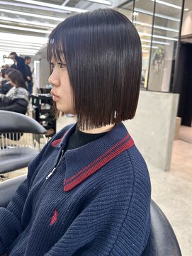 ロンドシエル 横浜(Lond ciel) グレーブラウンイメチェン/ミニボブレイヤー/ウォームベージュ