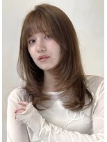 ザック ヴィ(ZACC vie) レイヤーカット/ベージュ/ミディアム