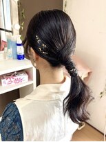 ジェミータ 横浜&nbsp;タイトローポニーテール【横浜/ヘアセット/着付け】
