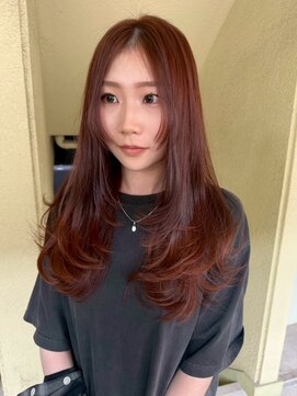 ローレン(LOREN) 透明感髪質改善ベージュダブルカラーミルクティーグレージュ