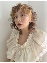 ユルク トウキョウ(jurk tokyo) ポイントブリーチカラーで作るデザインカラー