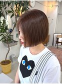 大人女子におすすめ/ミニボブ/束感カット/コンパクトボブ