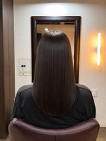 テュセ ヘアー 京都(Tu sais hair kyoto) 乾かすだけでまとまる地毛風セミロング縮毛矯正