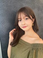 ジーナ 浦和(Zina)&nbsp;巻き髪×モカブラウンカラー
