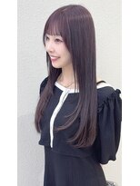 モリオ フロム ロンドン サッポロファクトリー店(morio FROM LONDON)&nbsp;morio 札幌 レイヤーカット×ラベンダーカラー
