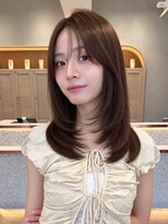 ルーチェ 溝の口(Luce)&nbsp;マロンカラーの重めレイヤーミディ
