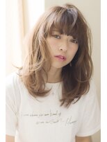 エアー 福岡(AIR)&nbsp;［air-FUKUOKA　竹石］ コテでゆるーく巻いたようなパーマ