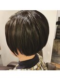 大人ショート　担当中嶋【十条　美容室　リコモ】　