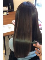 ルーミールーム(RoomieRoom)&nbsp;髪質改善/カーキベージュ/トリートメント/ツヤ髪ロング/20代30代