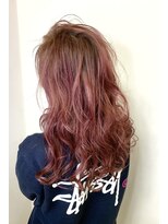 アッシュ 学芸大学店(Ash)&nbsp;グラデーションチェリーレッド