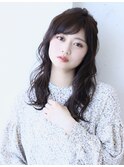 愛されハーフアップ