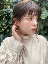 レオニード 表参道(LEONID)&nbsp;セミロングカジュアルお団子アレンジ