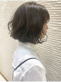 【morio】札幌ボブ　ゆるふわボブ×くせ毛風ウェーブ