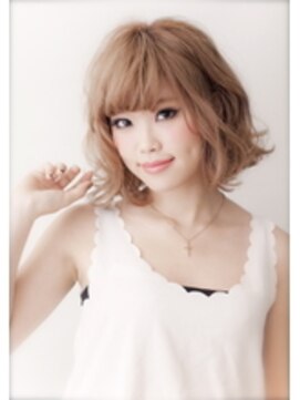 エーアイ 千石 巣鴨 白山店(Ai HAIR) ガーリーボブ