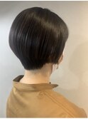 丸み×ショートスタイル