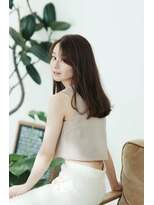 ウタ&nbsp;【uta　五十嵐】ニュアンスカラー×フェミニンロング