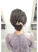 アップスタイル☆ヘアセット/ヘアメイク/渋谷/表参道/外苑前