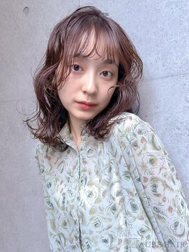 オーブ ヘアー ヴォーグ 京都3号店(AUBE HAIR vogue) 20代・30代_パーマ風巻きスタイル