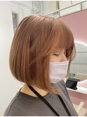 大人気◎ピーチベージュ