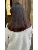 カフェアンドヘアサロン リバーブ(cafe&hair salon re:verb) 髪質改善＆ワインレッドカラー