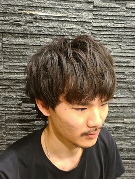 プレミアムバーバー 赤坂店(PREMIUM BARBER produce by HIRO GINZA) 重めナチュラルショート