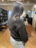 イノセンス 西宮北口店(innocence) 【富永】暗めでも透明感あるラベンダーグレー