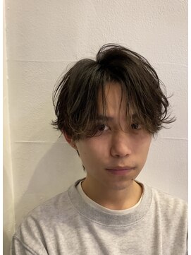 オーシャントーキョー サニー 原宿(OCEAN TOKYO Sunny) ツーブロックニュアンスセンターパート