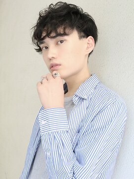 ブゾン(buZon) 【buZonブゾン】マッシュショート×エッジパーマ