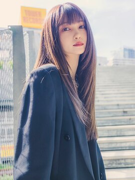 ベッカン 新宿店(BEKKAN) 髪質改善で作る美髪ストレート　美髪縮毛矯正　前髪カットAujua