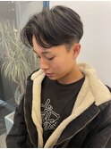 センターパート/ニュアンスパーマ/ダウンパーマ