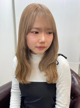 ヘアデザインロアール 元町店(Hair Design LOIRE) ミルクティーベージュ