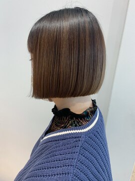 アルバム 銀座(ALBUM GINZA) グレージュカラーグレーベージュ美髪エモージュ_ba489461