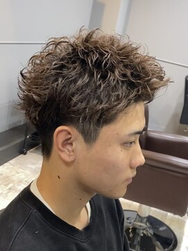 アビールブレ 新潟万代(ABEY LEVRAI) 新潟ツイストスパイラル 新潟メンズパーマ マッシュパーマ