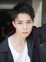 カライング(ing) モテる黒髪ネープレスショート束感モテ髪ワックスなしマッシュ