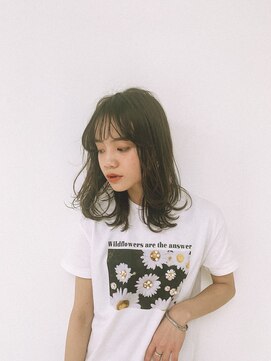 トッカ ヘアアンドトリートメント 難波店 ミディアムレイヤー