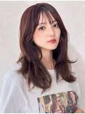 《Agu hair》ラフ巻女っぽロング×numberA.ベースケアミルク