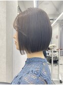 【市井友佳子】前下がりボブ