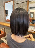 切りっぱなしボブ/ミニボブ/大人ボブ