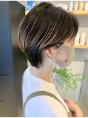 【HOME 下北沢】ショートヘア×ハイライト