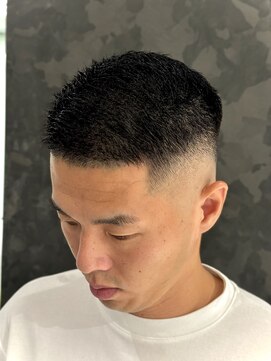 ヒロギンザ 大阪本店(HIRO GINZA) 坊主フェード